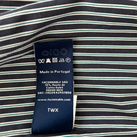 Grey Façonnable Minimalist wool coat. - Picture 6 of 7